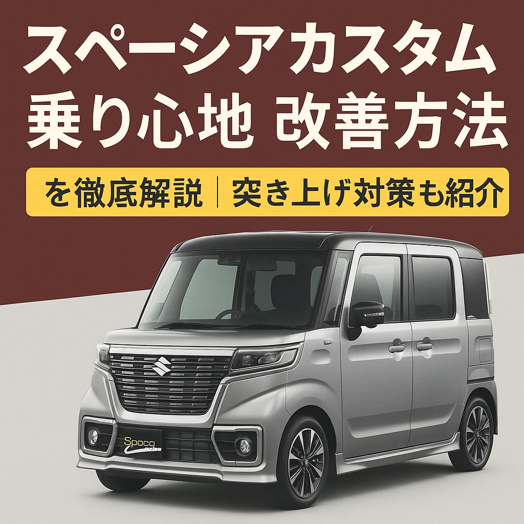 スペーシアカスタム 乗り心地 改善方法