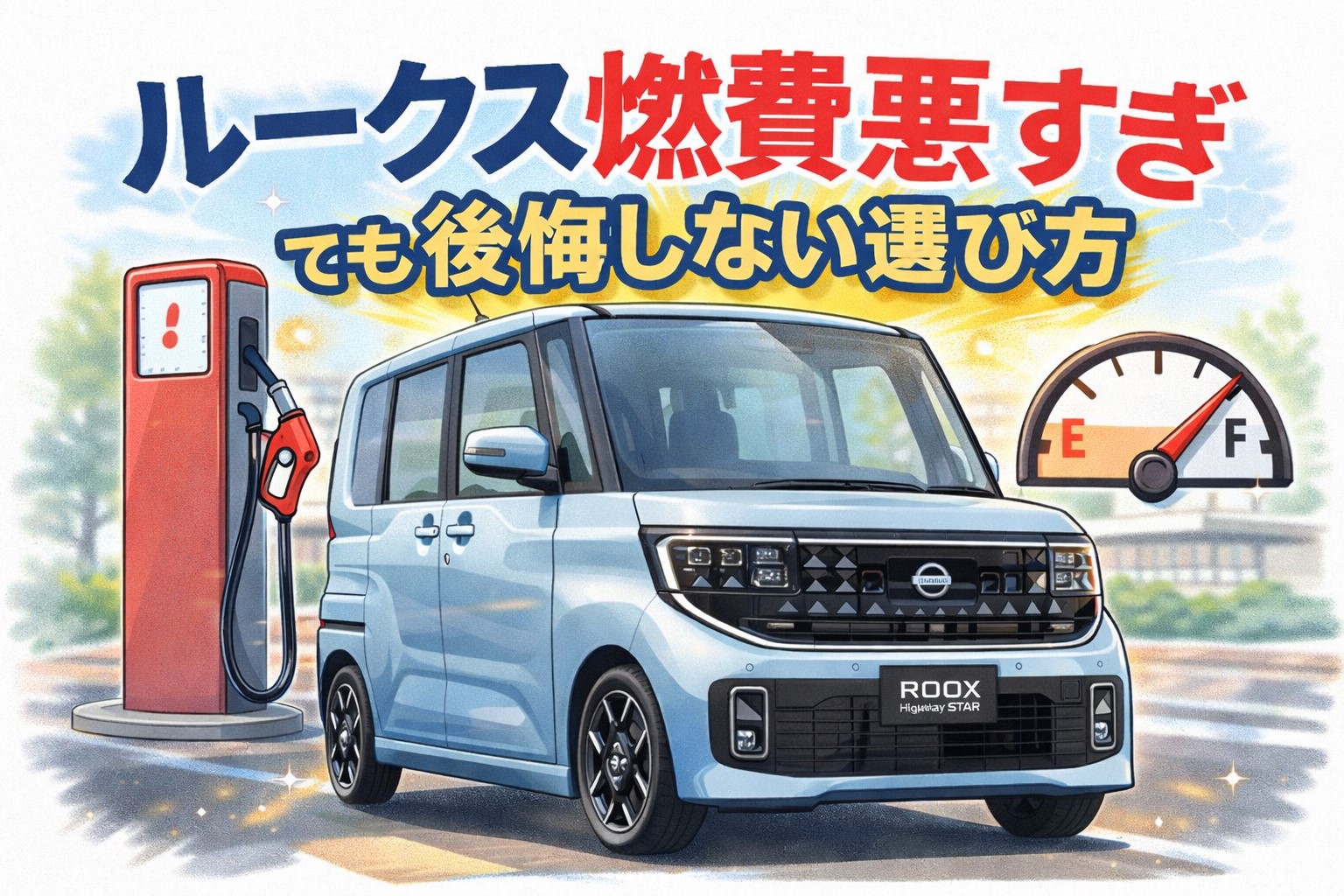 ルークス 燃費 悪すぎでも後悔しない選び方
