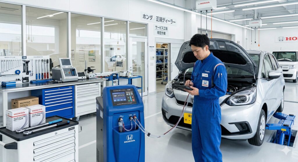 ホンダ n-box cvtフルード交換費用