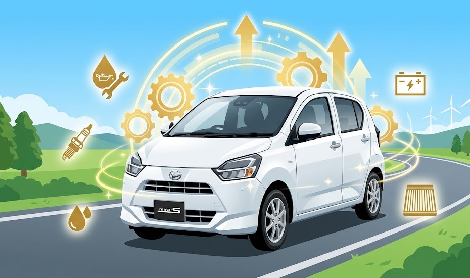 ミライース 何年乗れる 壊れない