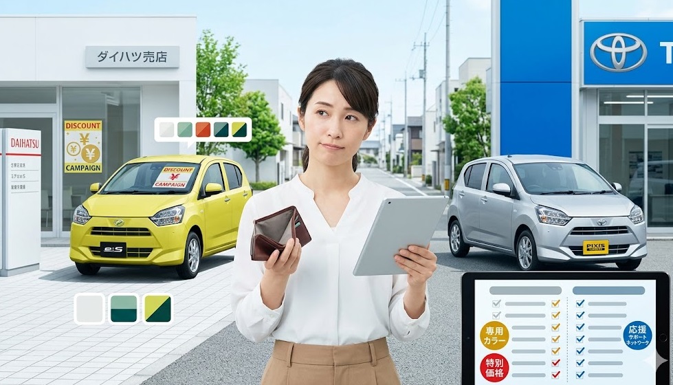 トヨタ 軽自動車 ピクシス