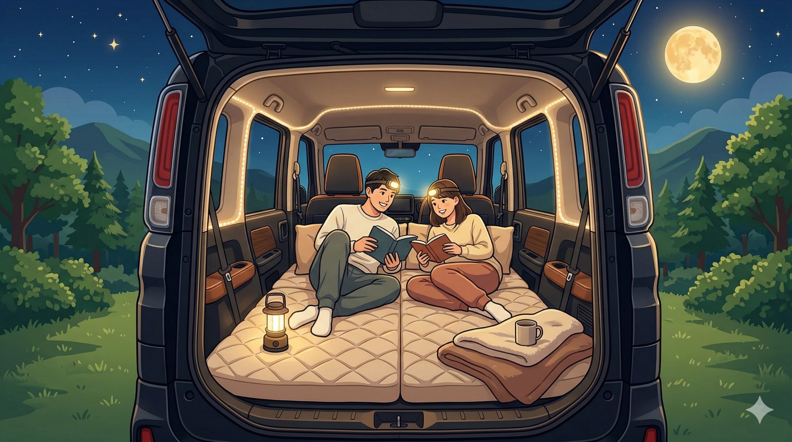 スペーシアカスタム 内装 アレンジ