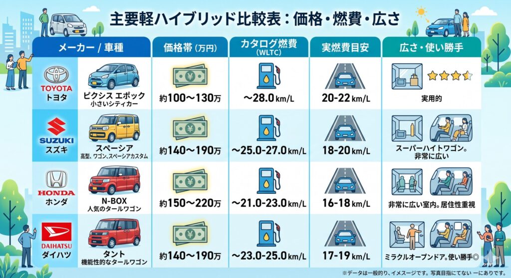 トヨタ 新型 軽ハイブリット