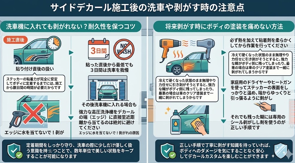 デリカミニ サイドデカール