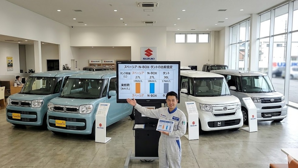 スペーシア ガソリンタンク容量