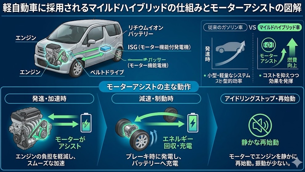 軽自動車 ハイブリッド 人気