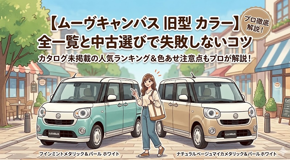 ムーヴキャンバス 旧型 カラー