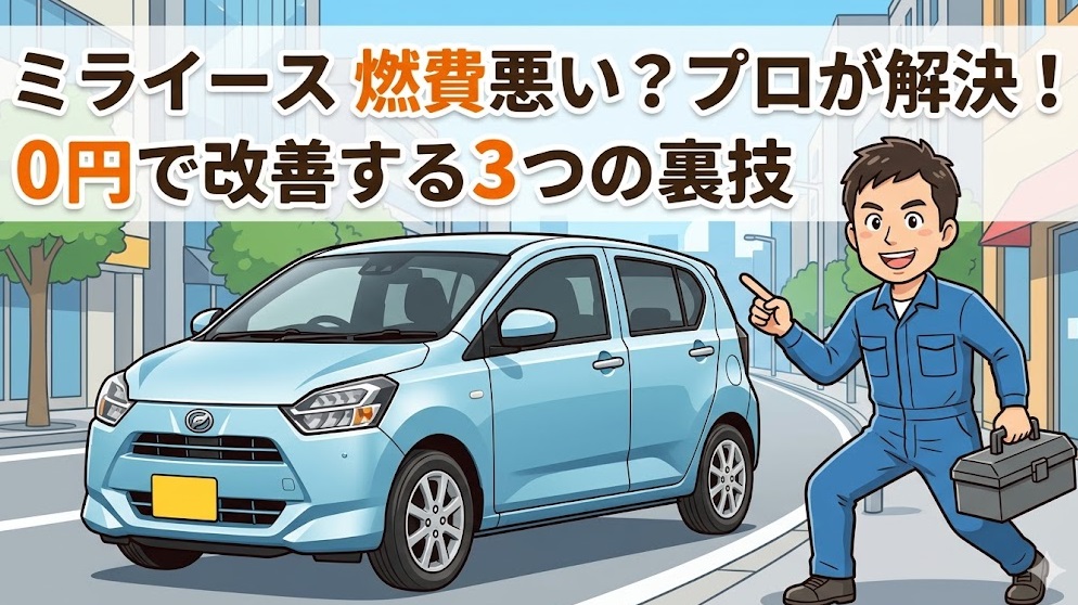 ミライース 燃費悪い 原因