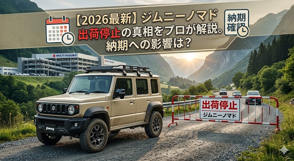 ジムニーノマド 出荷停止