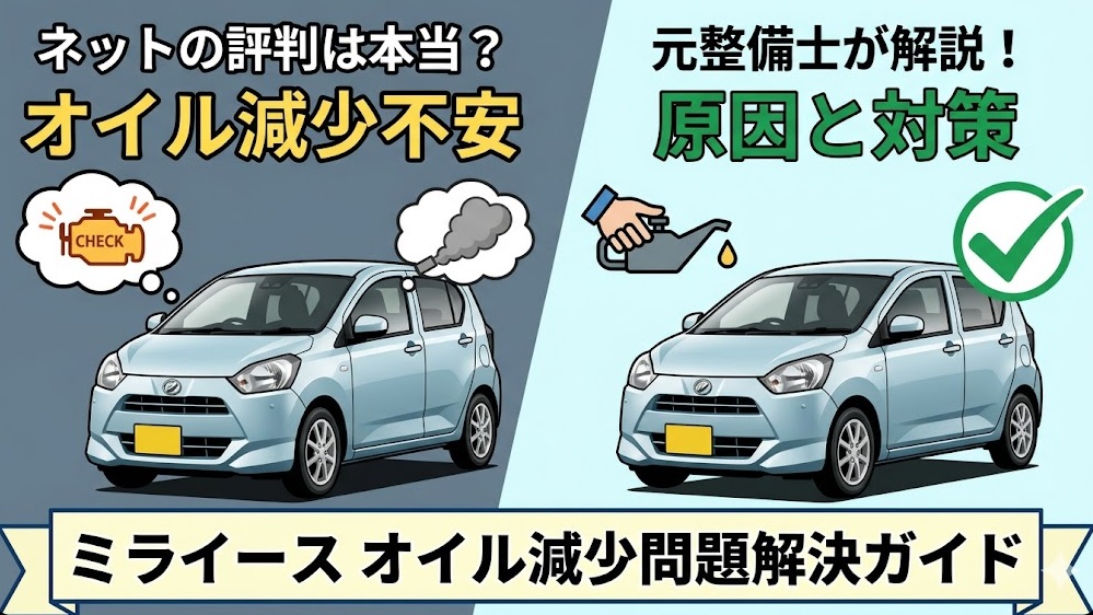 ミライース オイル量