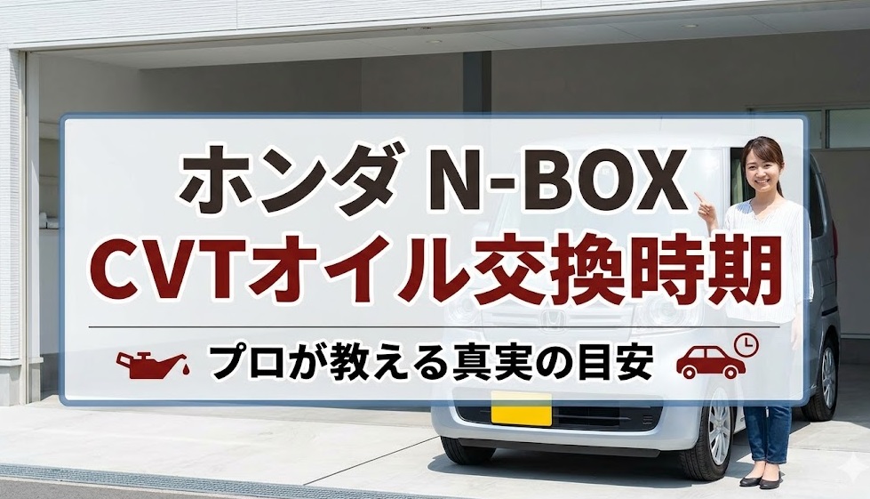 ホンダ n-box cvtオイル交換時期