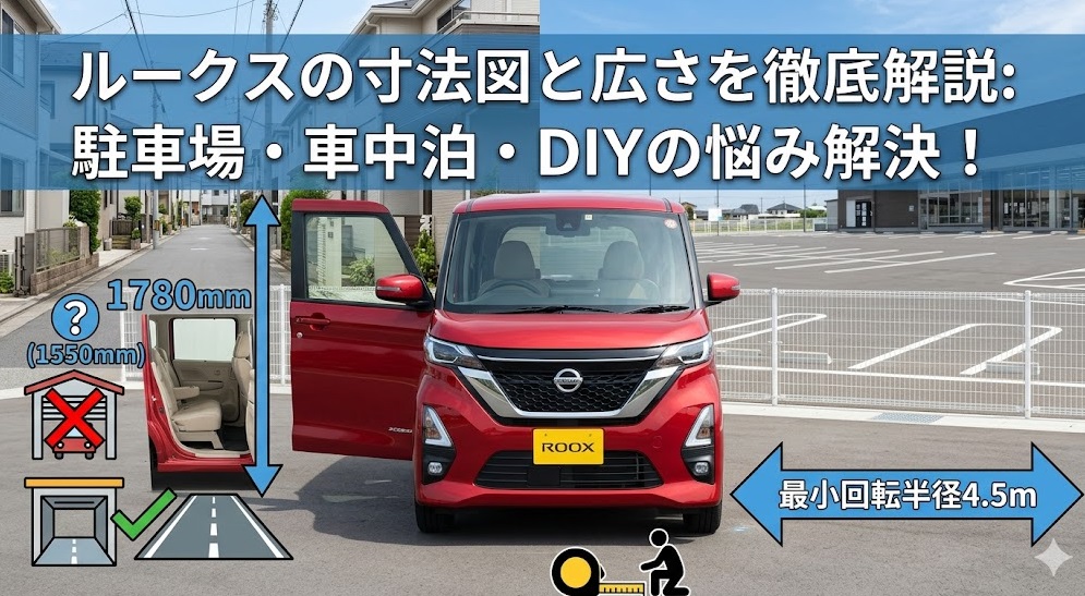 ルークス 寸法図