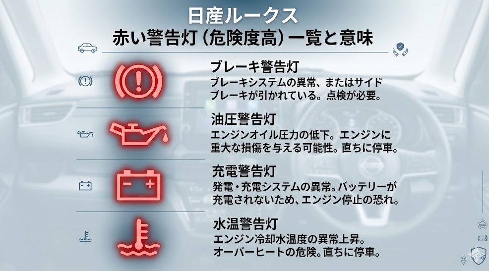 ルークス 警告灯 一覧