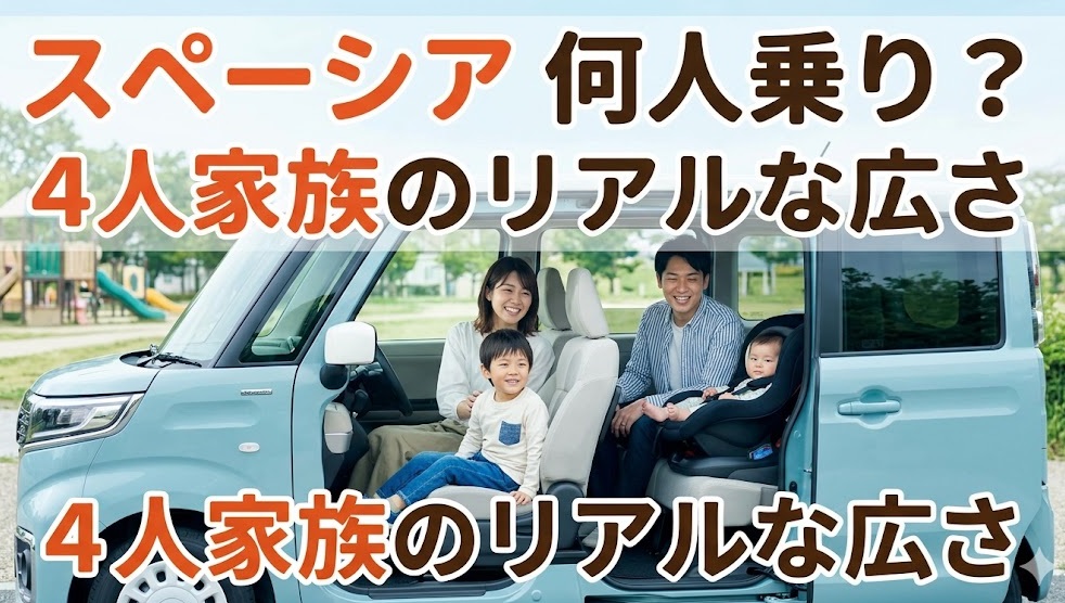スペーシア 何人乗り