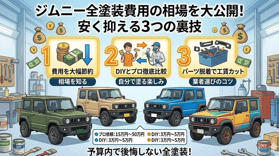 ジムニー 全塗装 費用